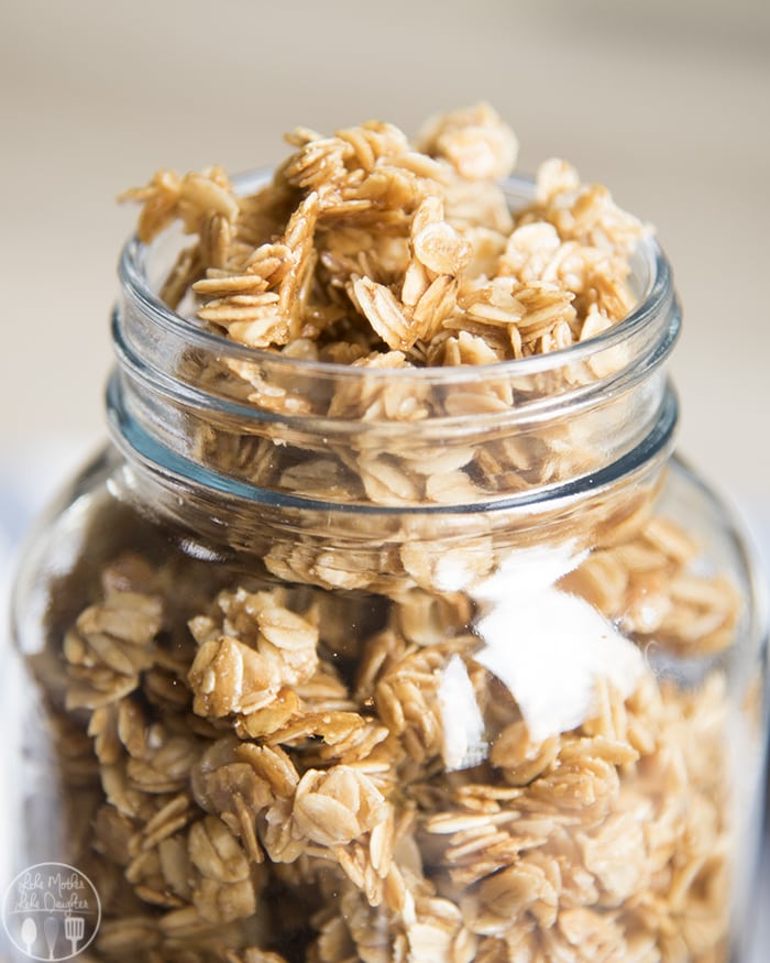 CBD infused granola recipe