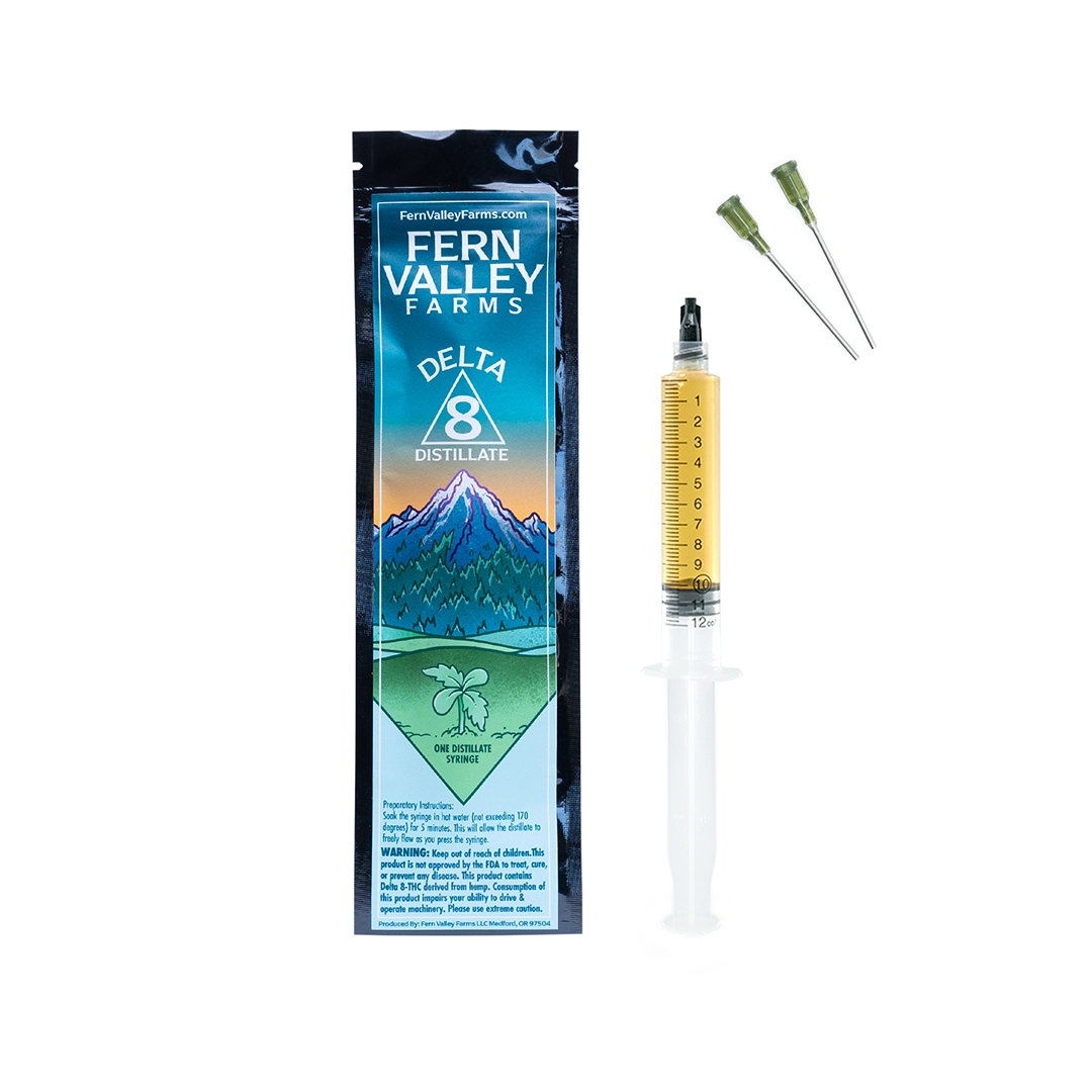 delta 8 distillate syringe 10ml with cart filling tips