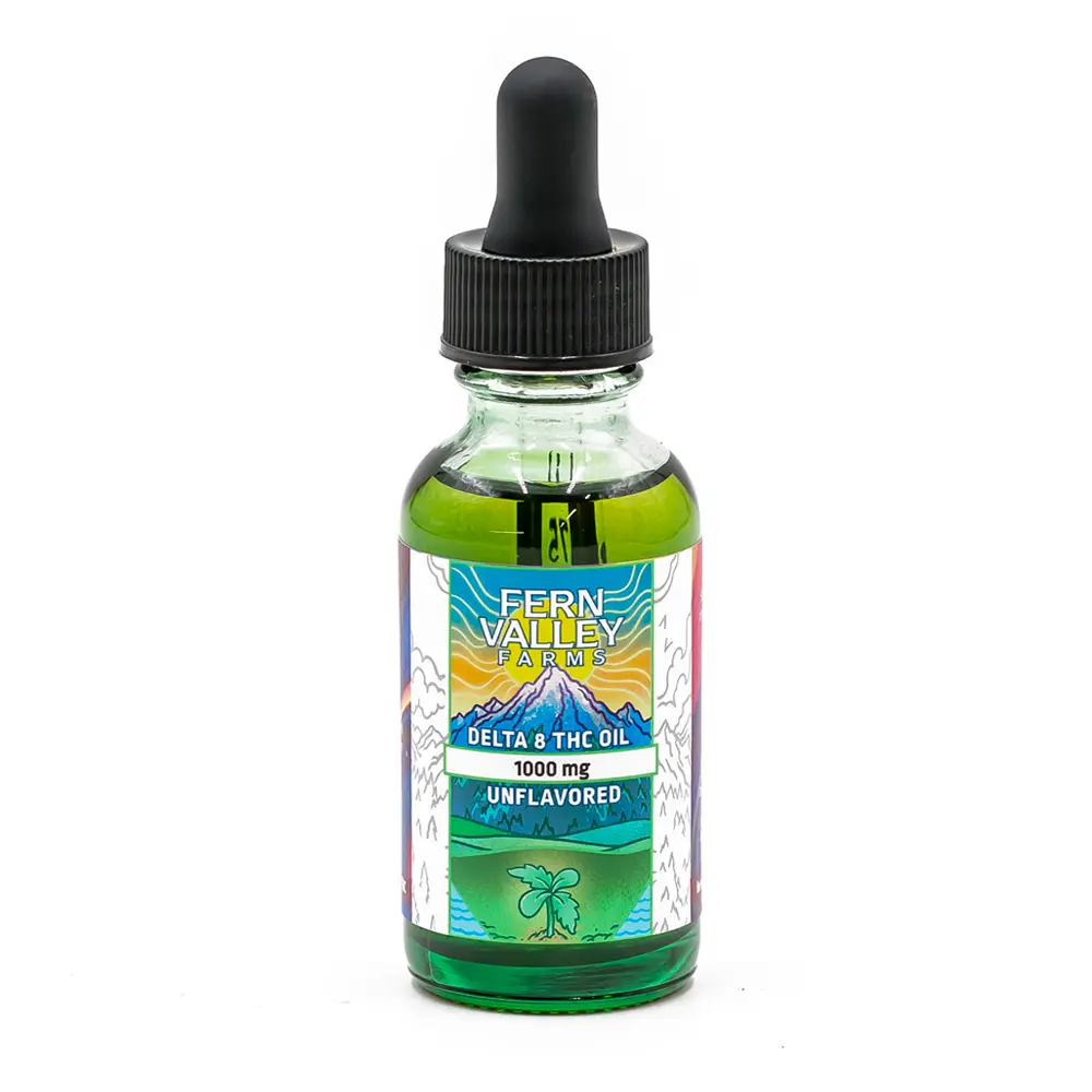delta 8 thc oil tincture 1000mg unflavored