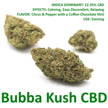 Bubba Kush CBD Flower