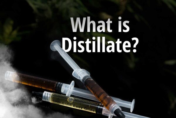 what is distillate with syringes