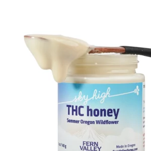 sky high thc honey whipped 5oz jar