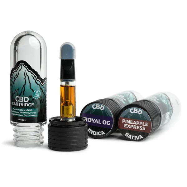 durchsichtige vape 900mg Delta-8 THC Vape Cartridge - Wedding Cake (Hybrid) main image 0