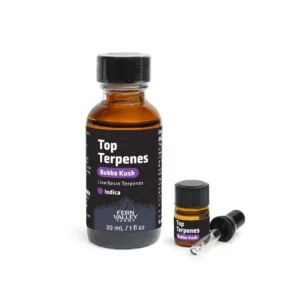 top terpenes hemp-derived terpenes from fern valley farms bubba kush 2ml and 1oz