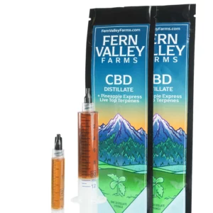 t-free cbd distillate syringe 10ml and 3ml with top terpenes