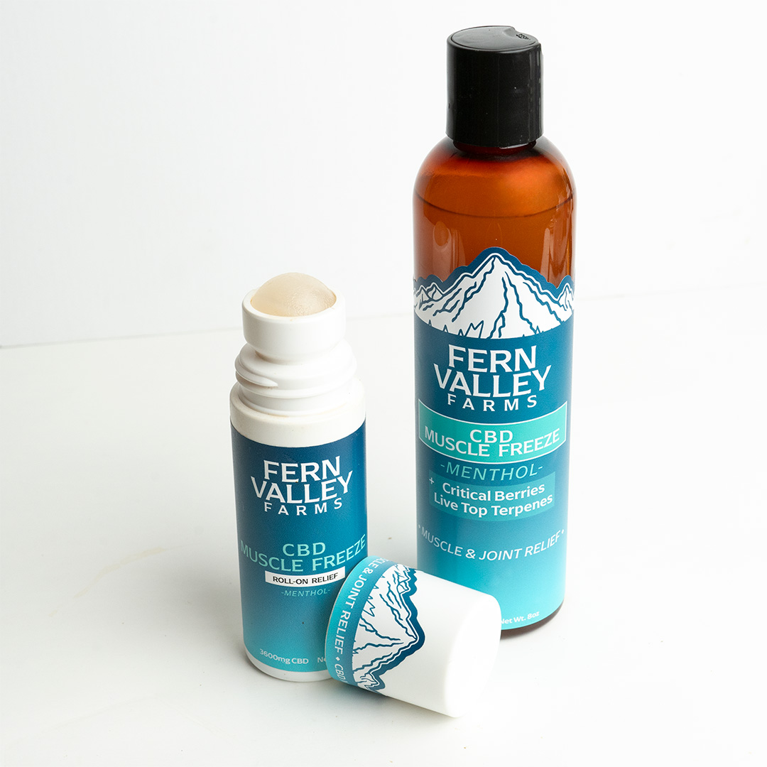 cbd muscle freeze critical berries