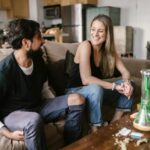 Couple smoking CBD flower