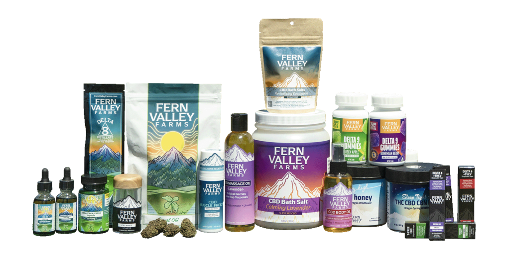 all products fern valley farms cbd delta 8 hhc flower vapes edibles