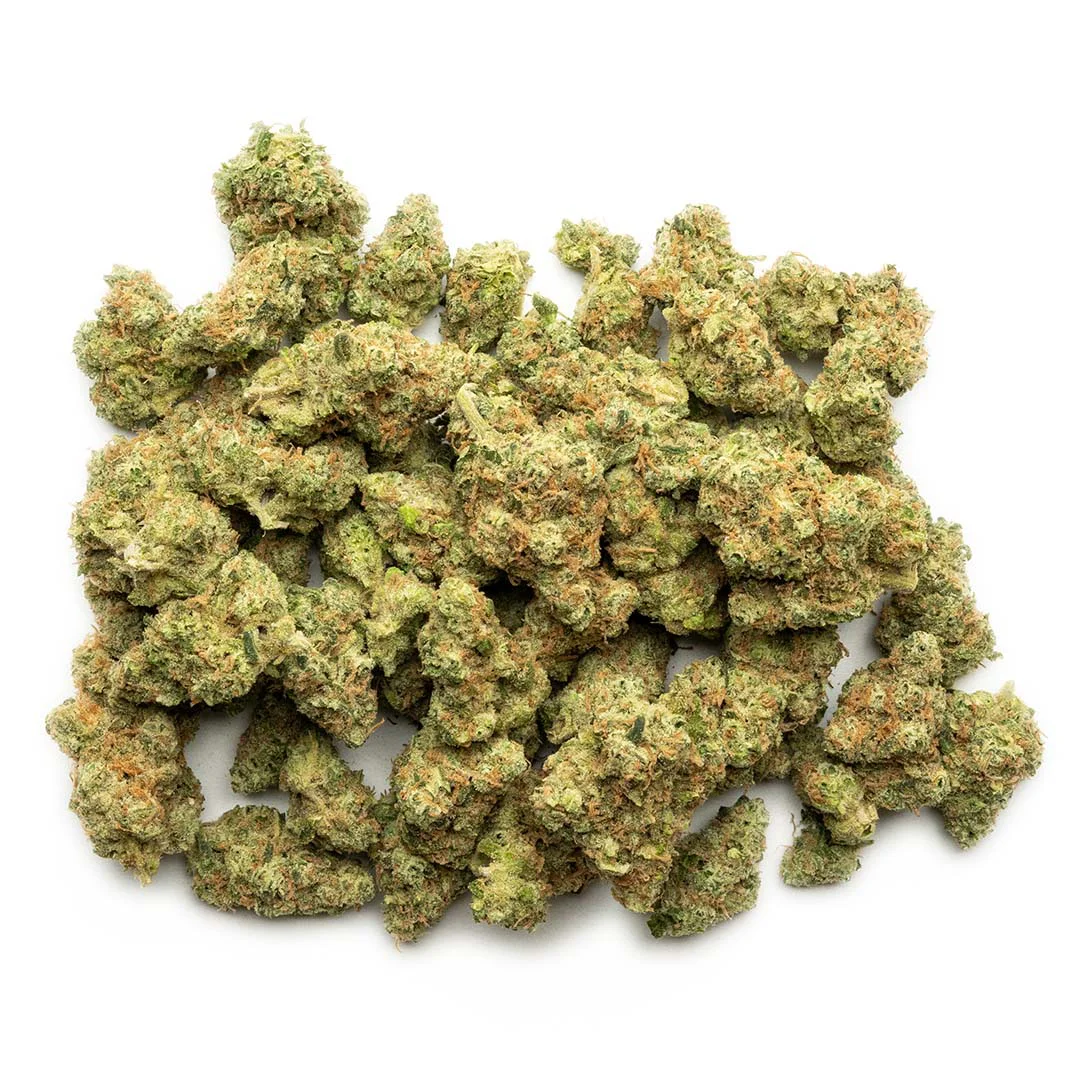 garlic juice indoor grown thca flower hand trimmed buds