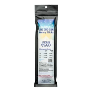 sleep tight thc cbd cbn honey sticks 20 pack