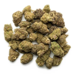 purple snowman delta 8 flower hand trimmed buds