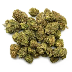 lemon flambe hand trimmed outdoor grown cbd flower