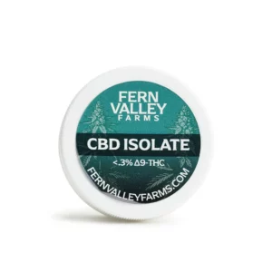 cbd isolate fern valley farms