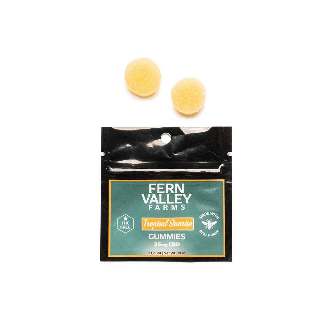 t free cbd gummy sampler tropical sunrise
