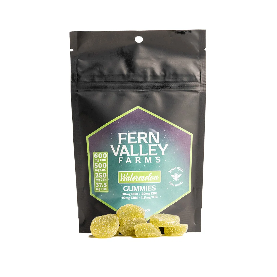 CBD CBG CBN gummies watermelon