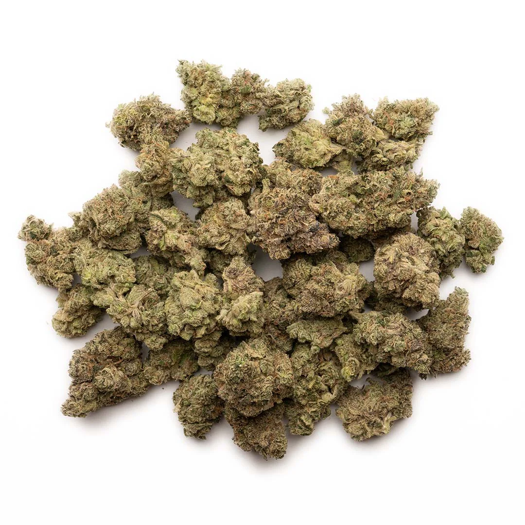 grape biscotti thca flower indoor grown hand trimmed buds